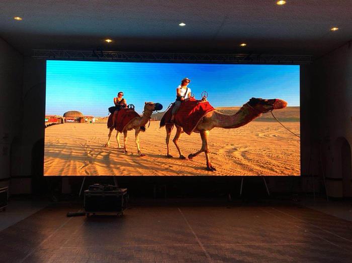 Another P4.81 Outdoor Movable LED Video Wall Was Installed In Portugal