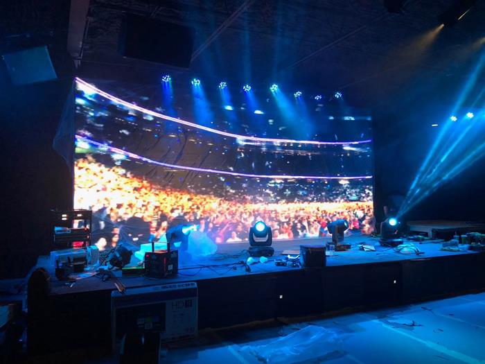 P6 Indoor Fixed LED Wall For Church In Miami USA