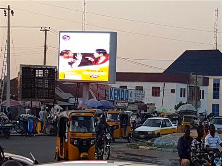 Outdoor P10mm Digital Led Billboard In Nigeria For Outdoor Advertisements