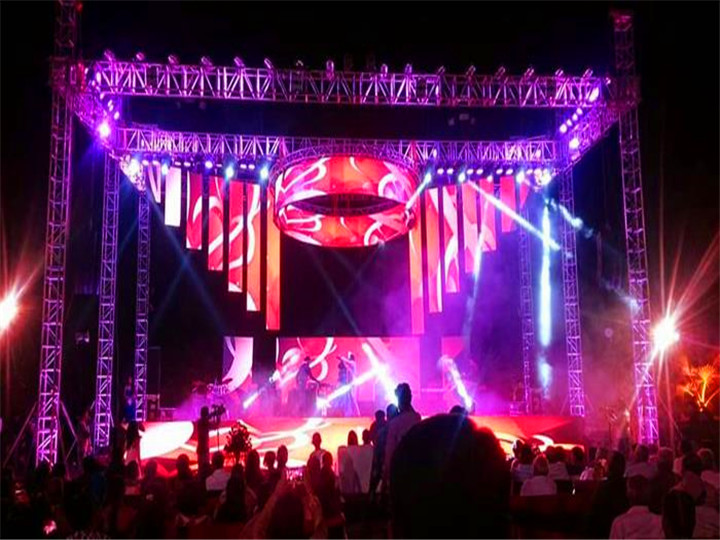 150 Panels Of Indoor P3.91 LED Tile For Indian Events Company