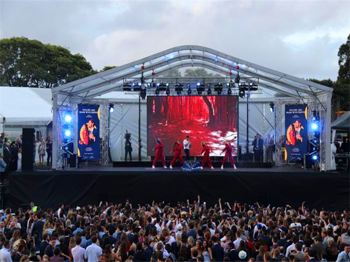 P4.81 Outdoor Stage Rental LED Video Wall In Australia