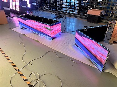 Seamless Square Column Led Screen 
