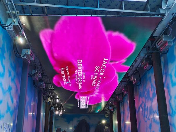 LED ceiling display