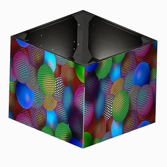 Front Service 90 Degree LED Panel For Squre Column LED Display
