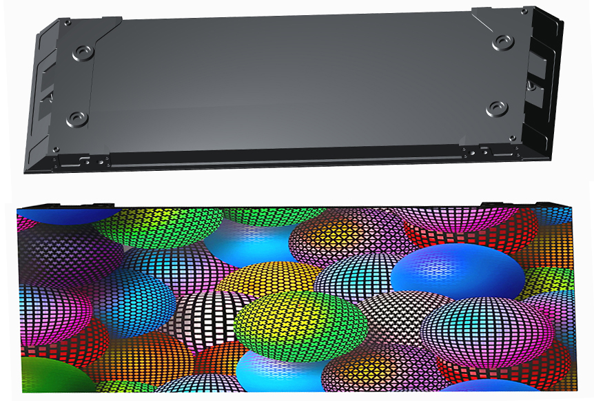 90 degree led panel