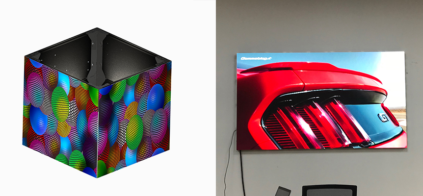 90 degree led display