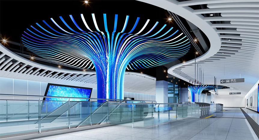 Flexible led display