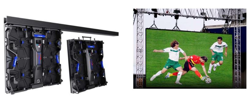 hanging bar can be hanged from truss 