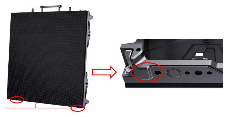 Curve rental LED panel