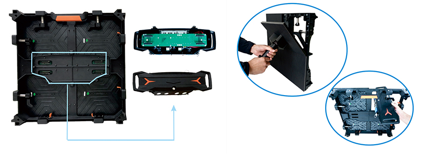 LED lamp protection led panel