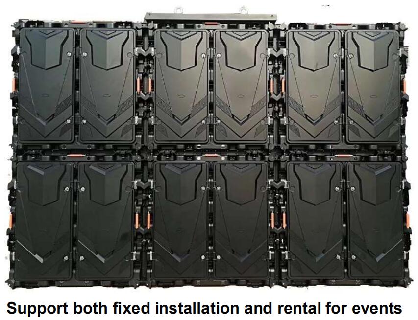 Rental Screen Installation size