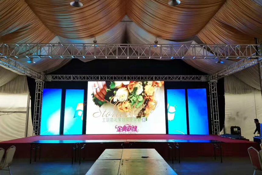 led video wall events