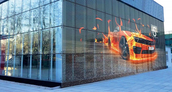 transparent LED screen