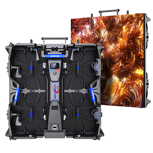 LSR Series Outdoor Front Service Rental LED Panel with module protection design support curve shape for events and stage led display