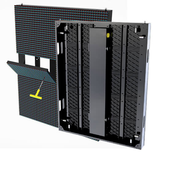 OFD Series Outdoor anti-dust light weight fixed LED display with front maintenance water proof module for outdoor LED Signage
